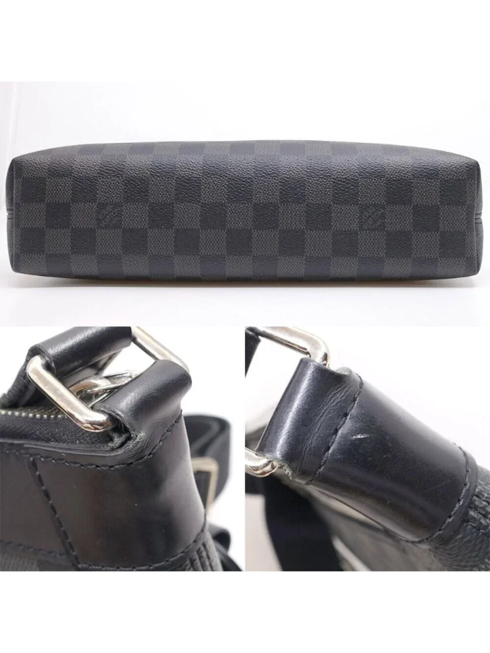 Louis Vuitton Mick PM NM Damier Graphite BK Shoulder